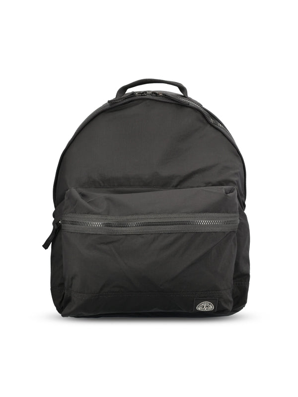 Stone Island Black Backpacks
