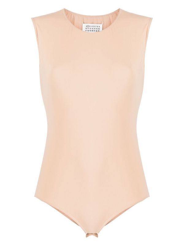 Back Stitch Stretch Bodysuit