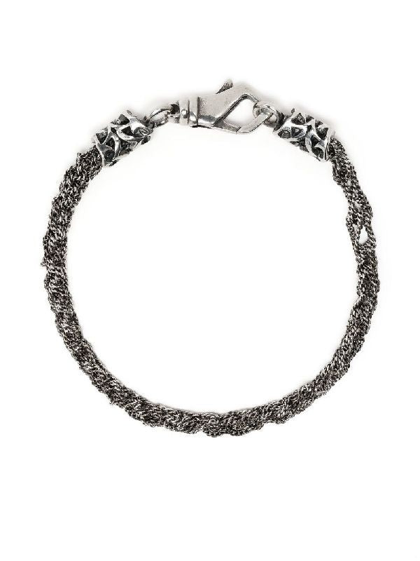 Crochet Silver Bracelet