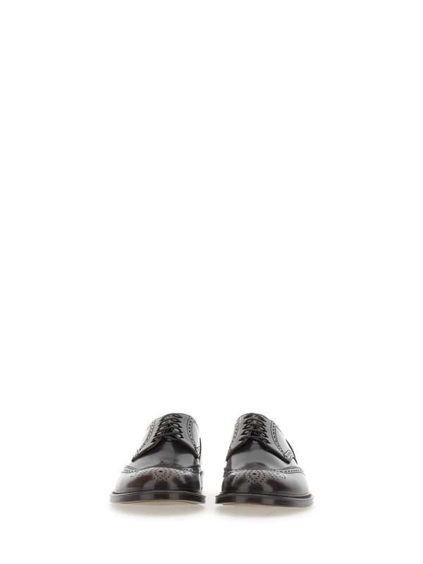 Leather Lace-Up Shoes