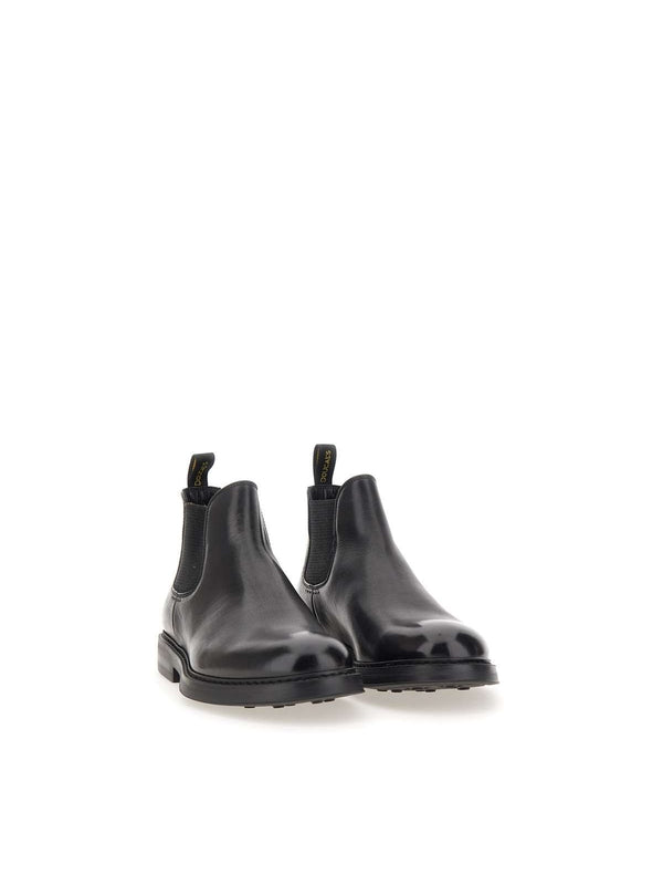 Doucal'S Black Chelsea Boots