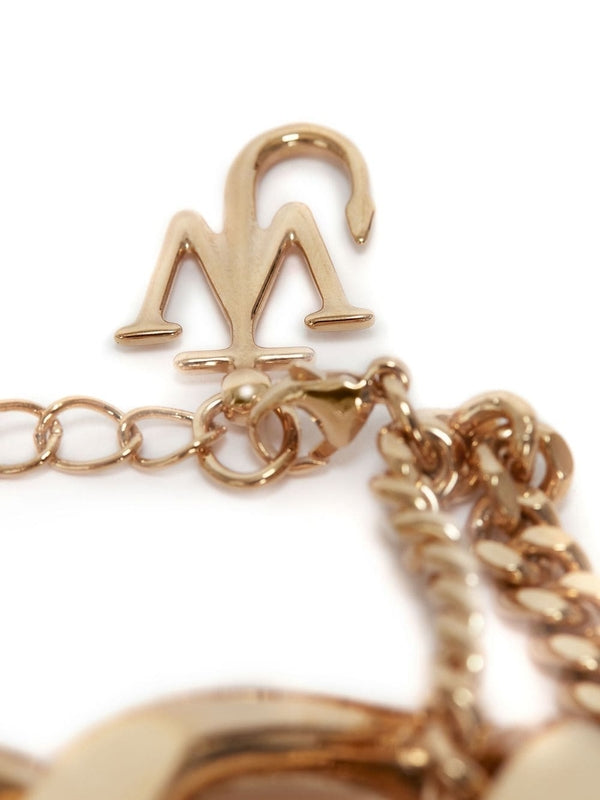 Anchor Logo Charm Chain Bracelet