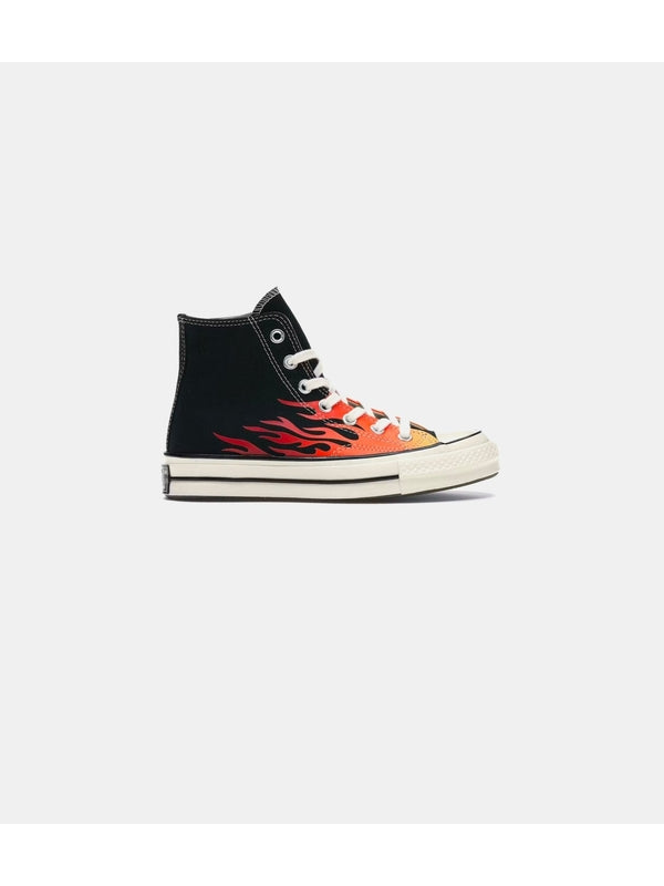 Converse Black Red High Top Sneakers