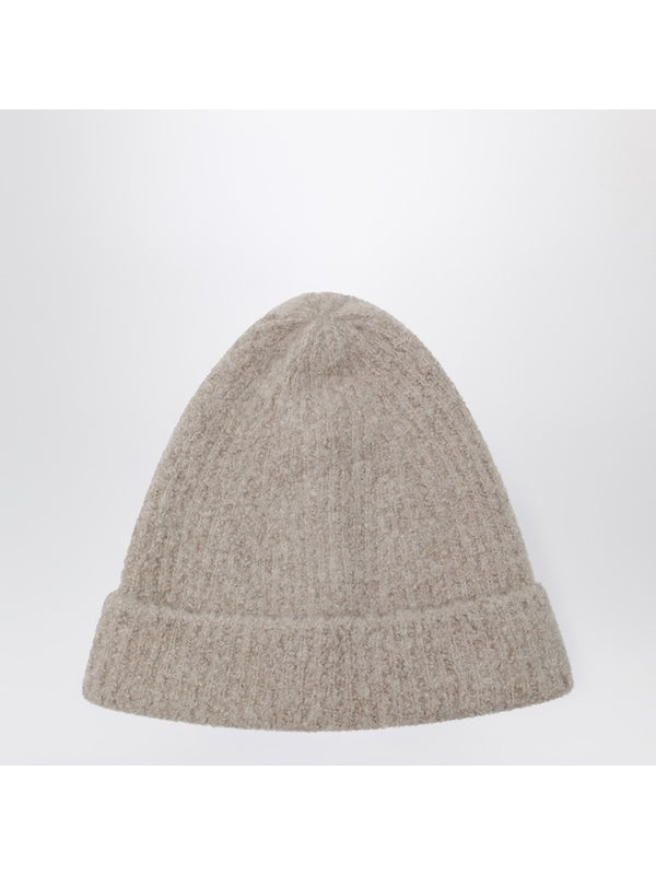 The Row Beige Beanies