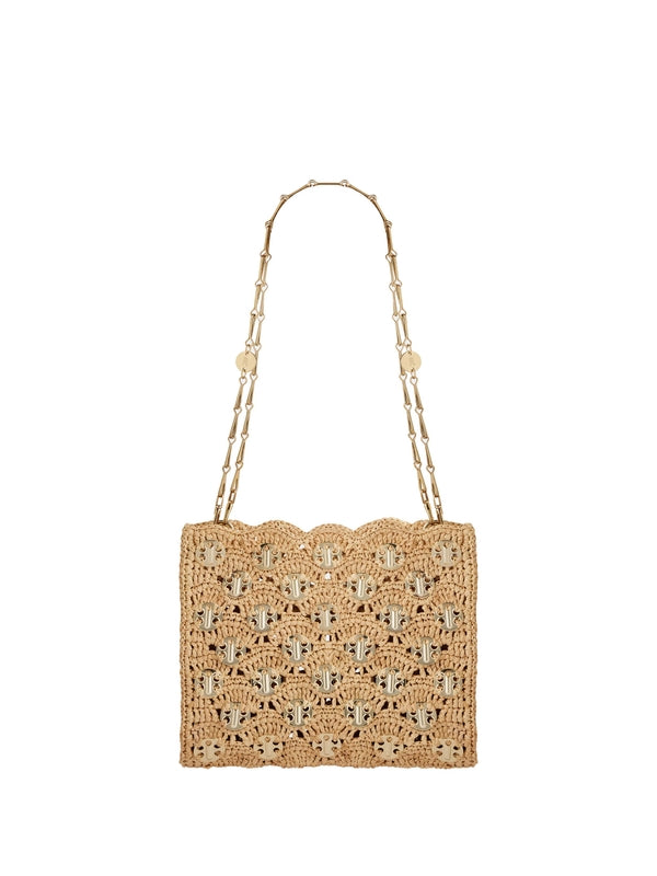 1969 Raffia Shoulder Bag