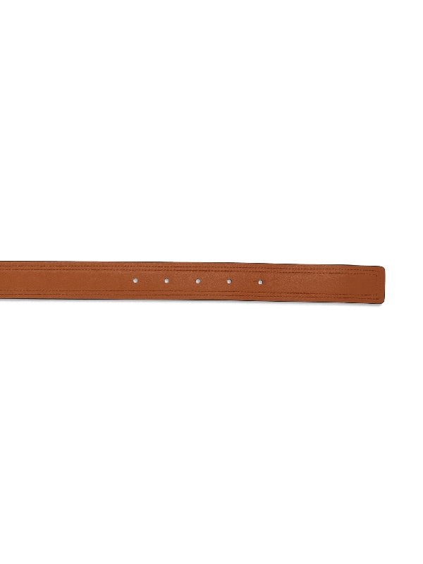 V Logo Reversible Calfskin Belt