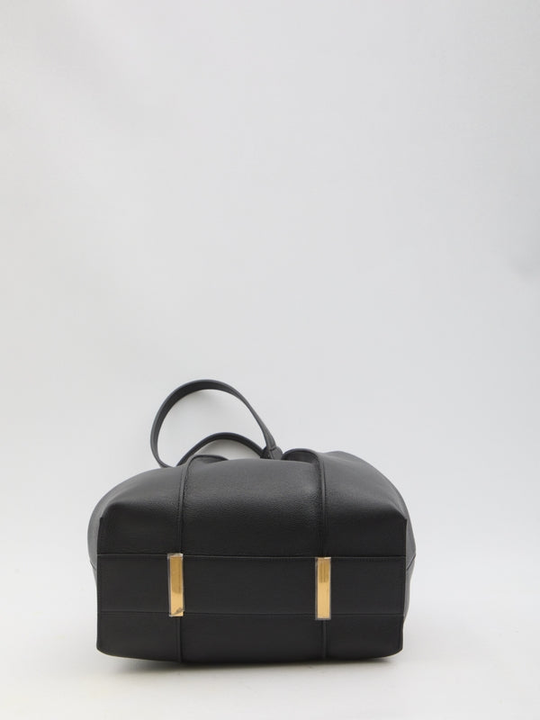 T Timeless Leather Small Tote Bag