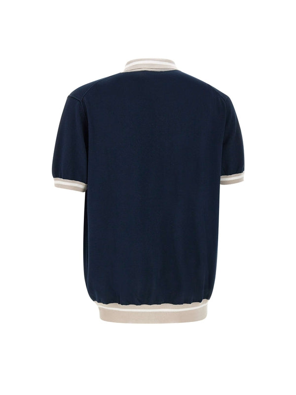 Peuterey Navy Polo Shirts