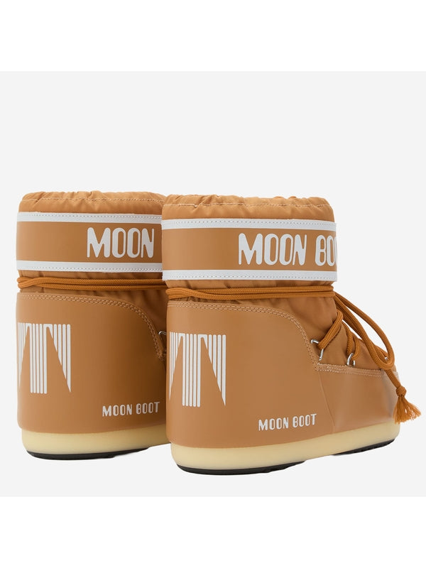 Moonboots Orange Lace-Up Boots