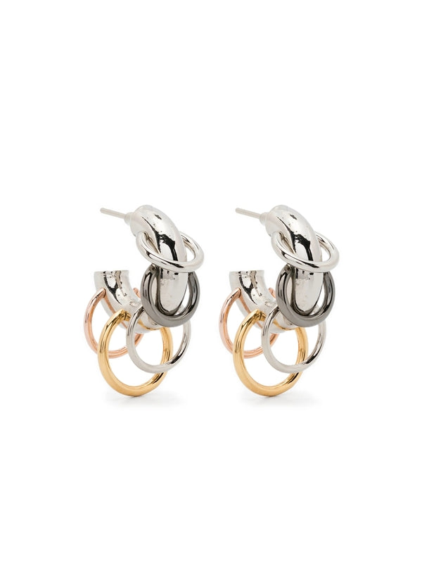Panconesi Silver Gold Earrings