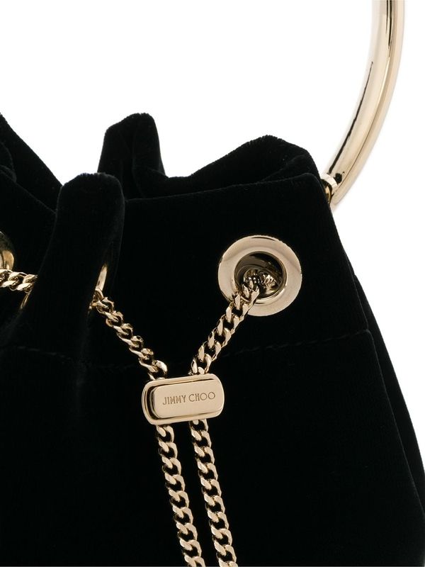 Bon Bon Velvet Bucket Bag