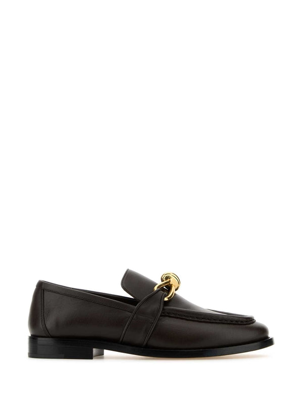 Astaire Knot Detail Leather
  Loafers