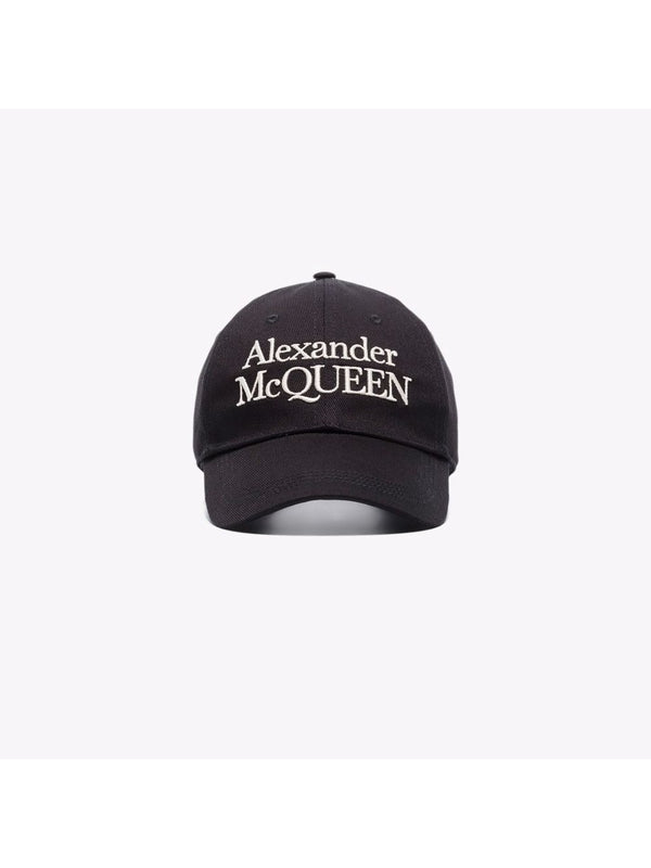 Alexander Mcqueen Black Ball Cap
