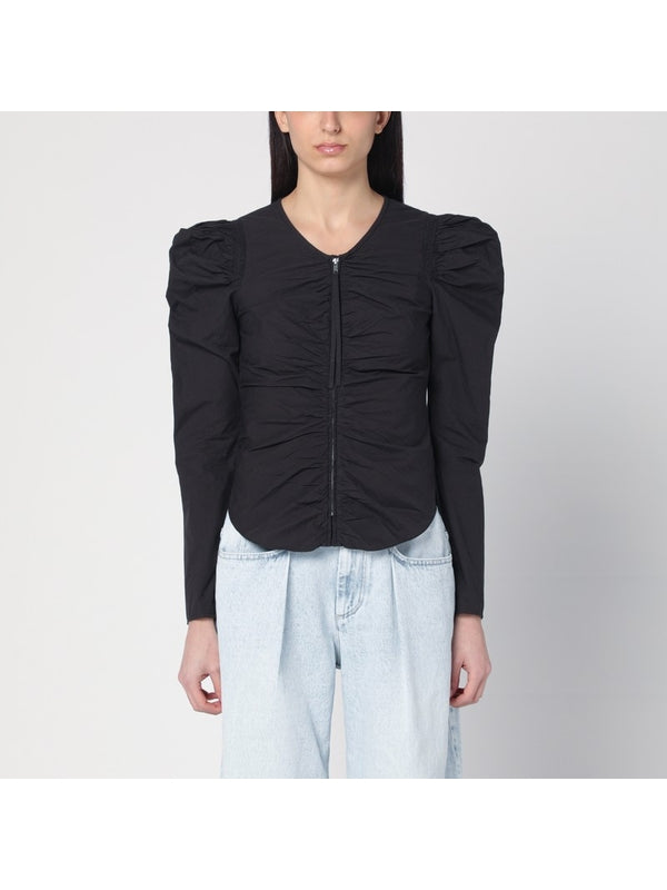 Benatea Cotton Zip-up Top