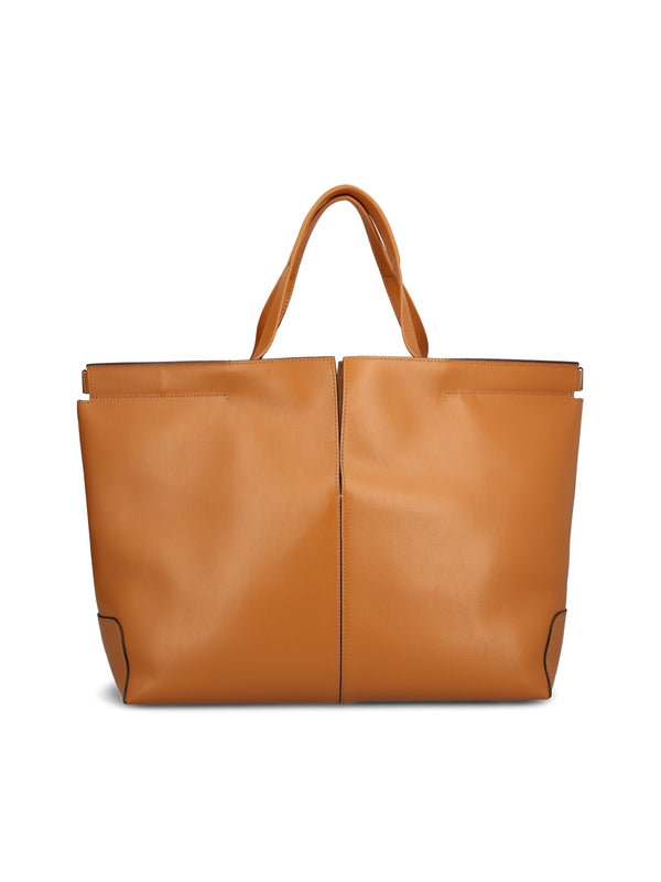 TOD'S - Di Leather Medium Tote Bag - Jente