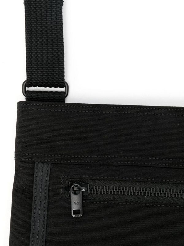 徽标口袋斜挎包