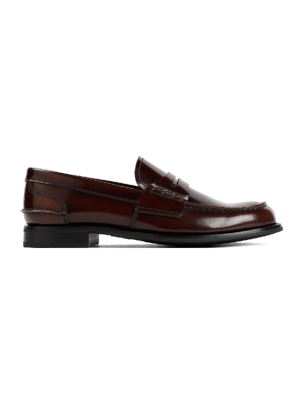 Pembrey Leather Penny Loafers