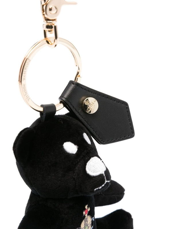 Orb Embroidery Bear Keyring