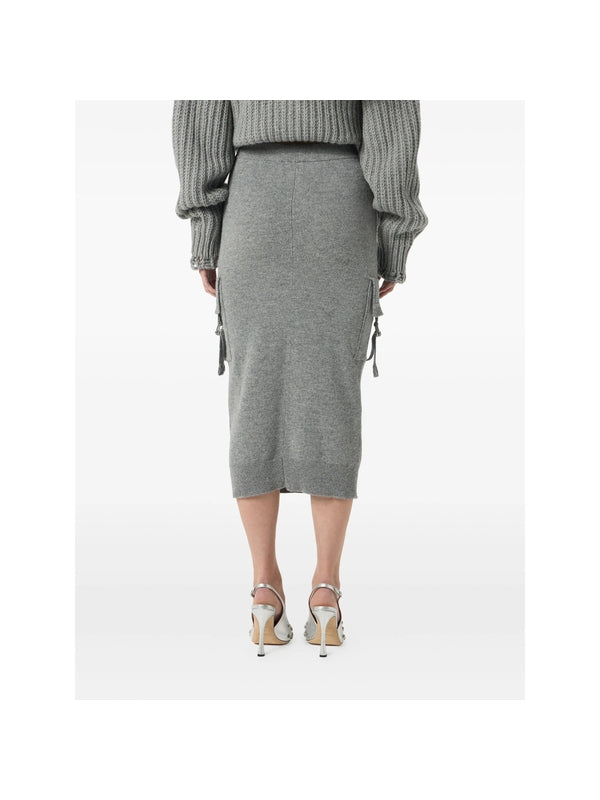 Blumarine Grey Skirts