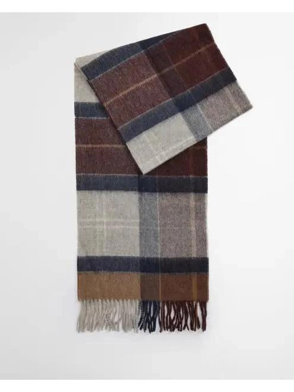 Barbour Checked Wool Mufflers