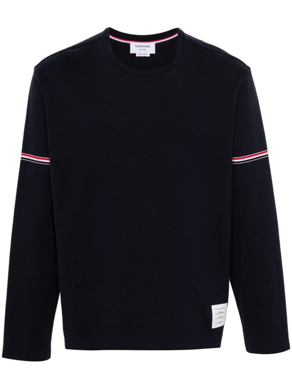 Rwb Sleeve Cotton Long Sleeve Top