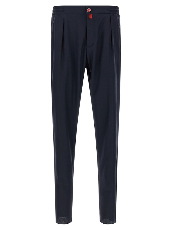 Kiton Navy Trousers