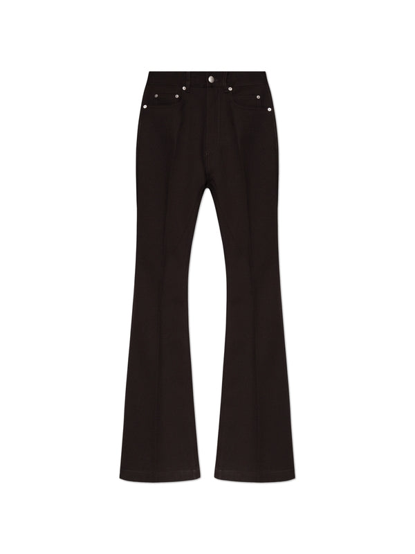 Wool Flare Pants