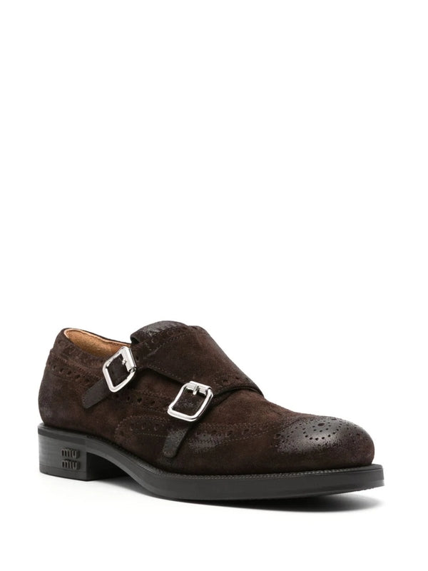 Church's Leather Monk Strap Shoes