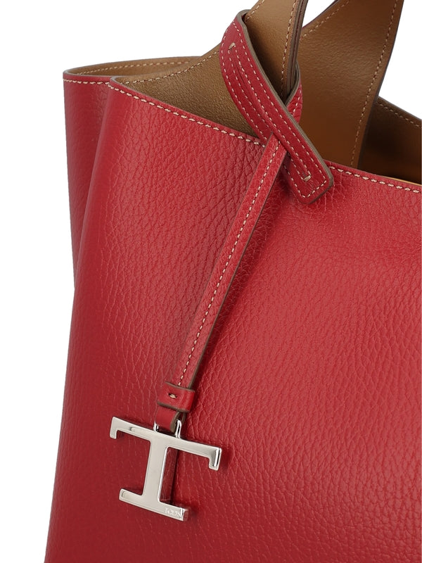 Tod'S Red Tote Bags