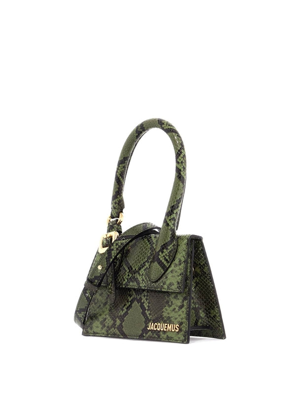 JACQUEMUS - Chiquito Moyen Animal Printed Tote Bag - Jente