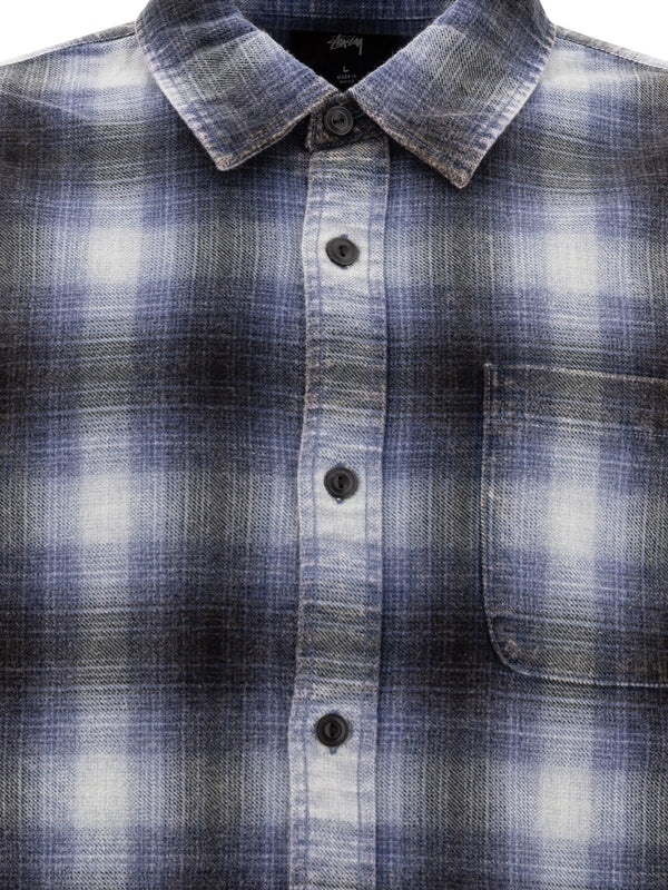 Check Pattern Pocket Cotton Shirt