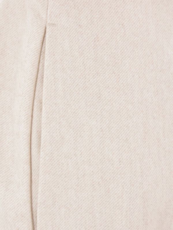 Belt Detail Virgin Wool
  Cashmere Pants