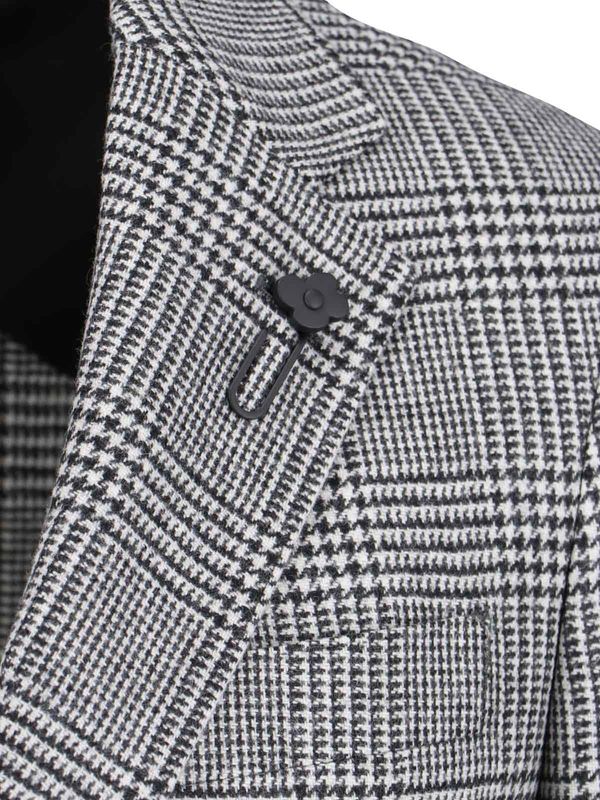 Boutonniere Wool Single Blazer