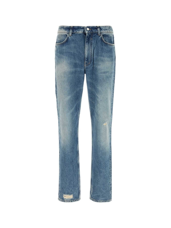 Washing Cotton Denim Pants