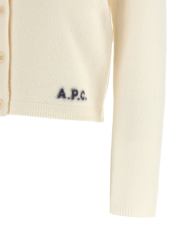 A.P.C. Beige Cardigan
