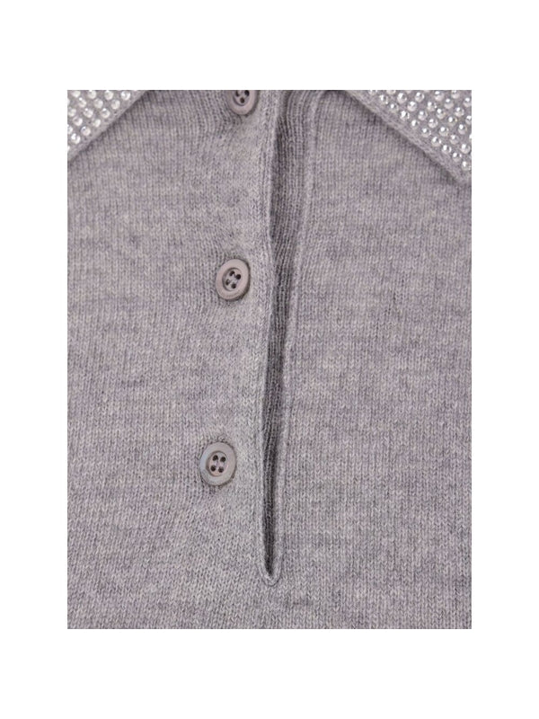 Wool Cashmere Polo Shirt