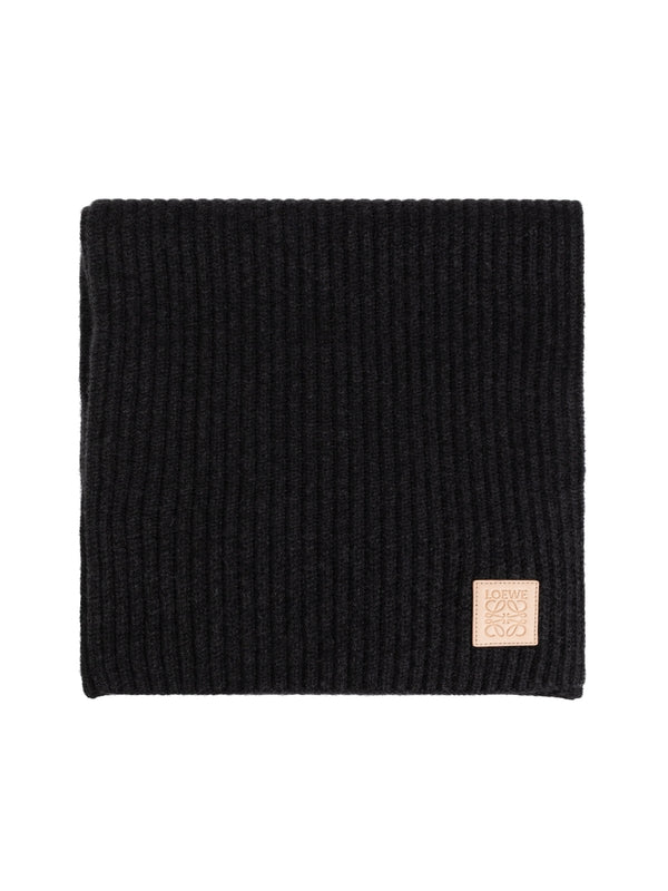 Anagram Logo Patch Cashmere Muffler