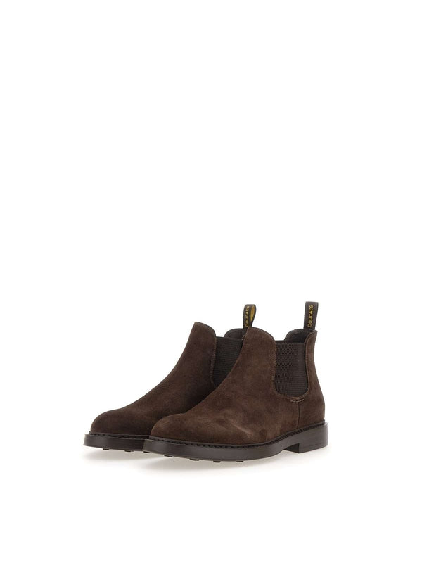Brown Suede Chelsea Boots