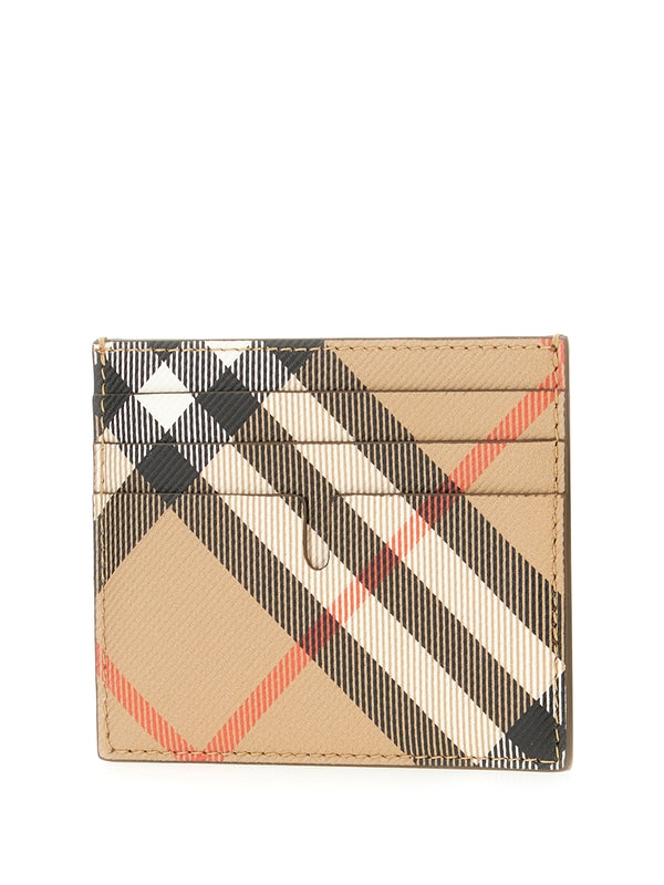 Check Pattern Card Case