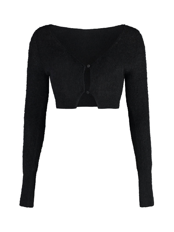 Alzou Cropped Cardigan