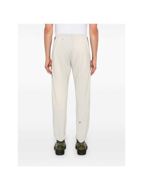 Distress Colorblock Panel Jogger
  Pants