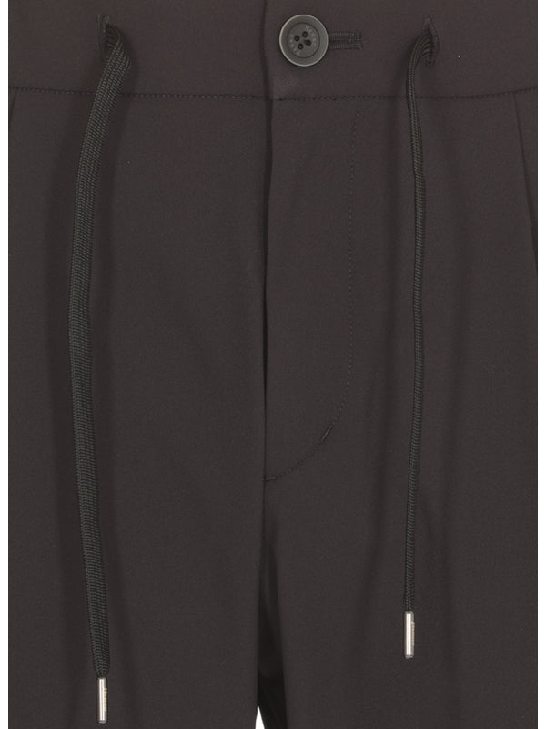 Black Drawstring Pants