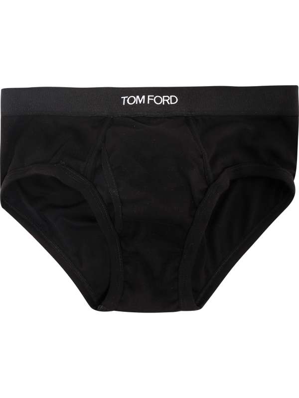 Logo Waistband Black Underwear