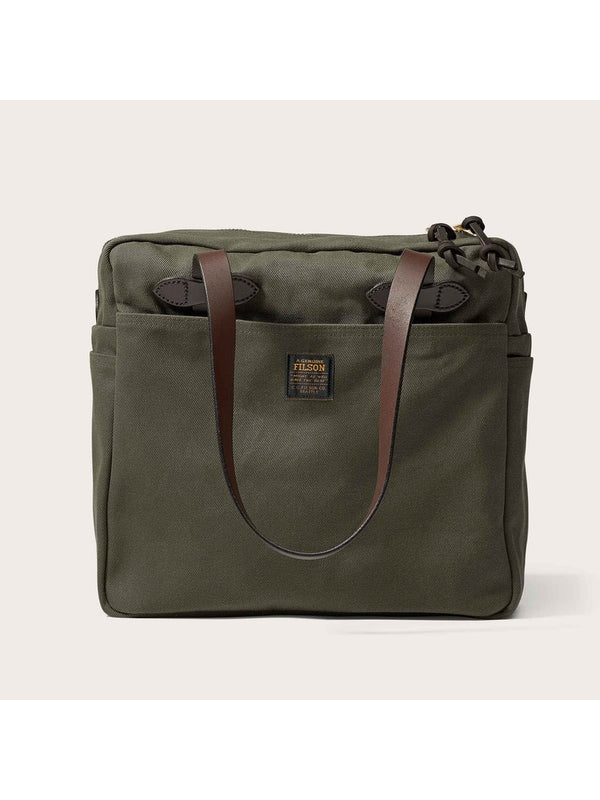 Filson Green Tote Bags