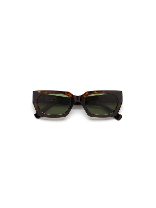 Logo Temple Havana Square Frame Sunglasses