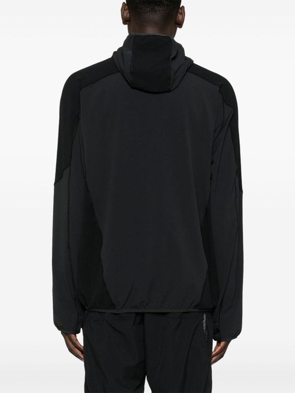 Technical Nylon Hooded Jacket