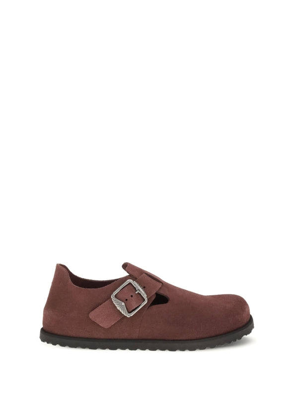 Birkenstock Burgundy Loafers
