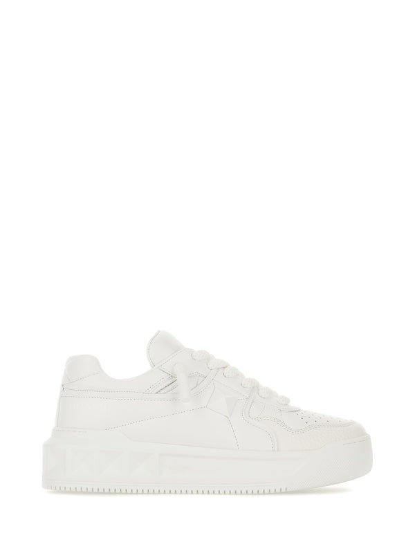 Valentino White Low Top Sneakers