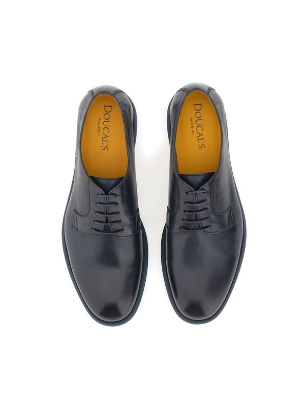 Leather Lace-Up Derby Shoes
