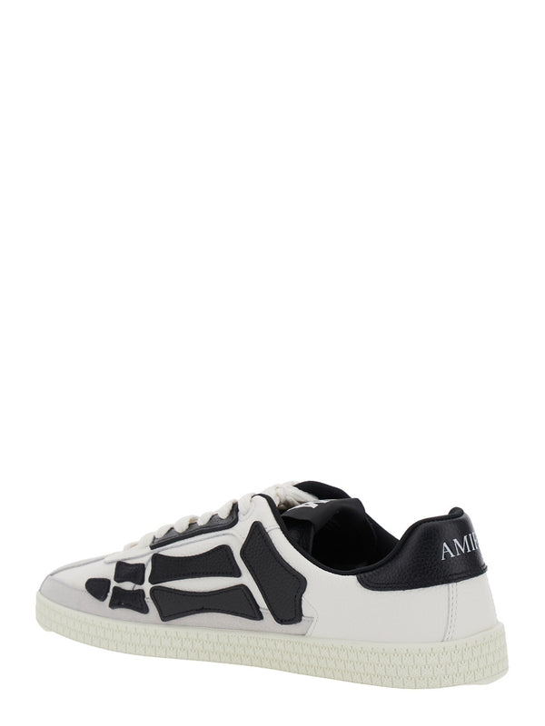 PACIFIC BONES Leather Low-Top Sneakers